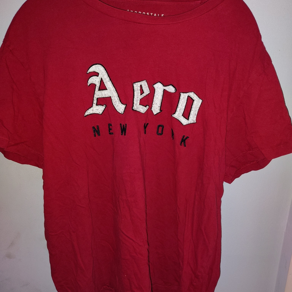 Aeropostale Maroon Tee